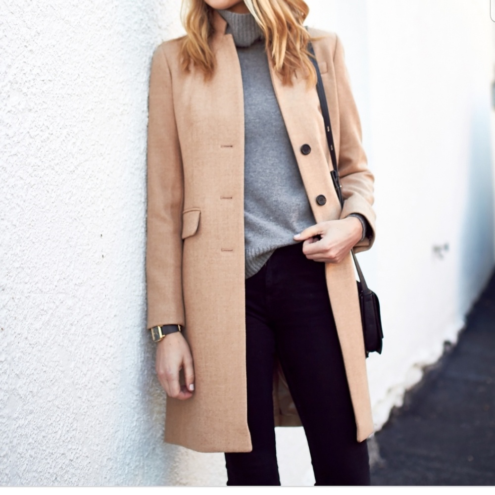 J Crew coat 100% wool New with Tags